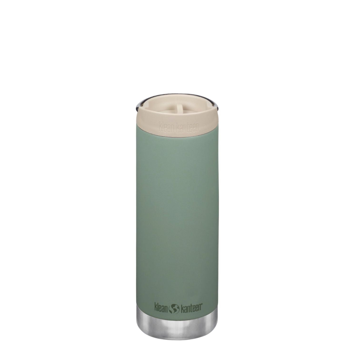 Klean Kanteen Insulated TKWide 16oz Water Bottle (with Cafe Cap) (Sea Spray)