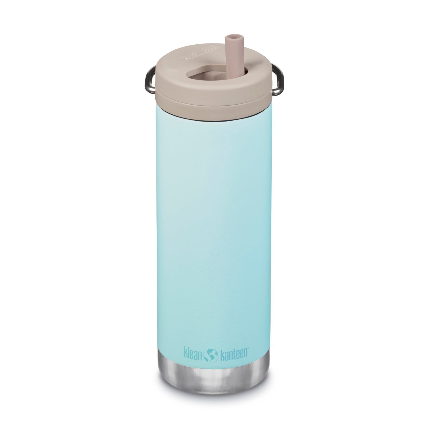 Klean Kanteen Insulated TKWide 16oz Water Bottle (with Twist Cap) (Blue Tint)