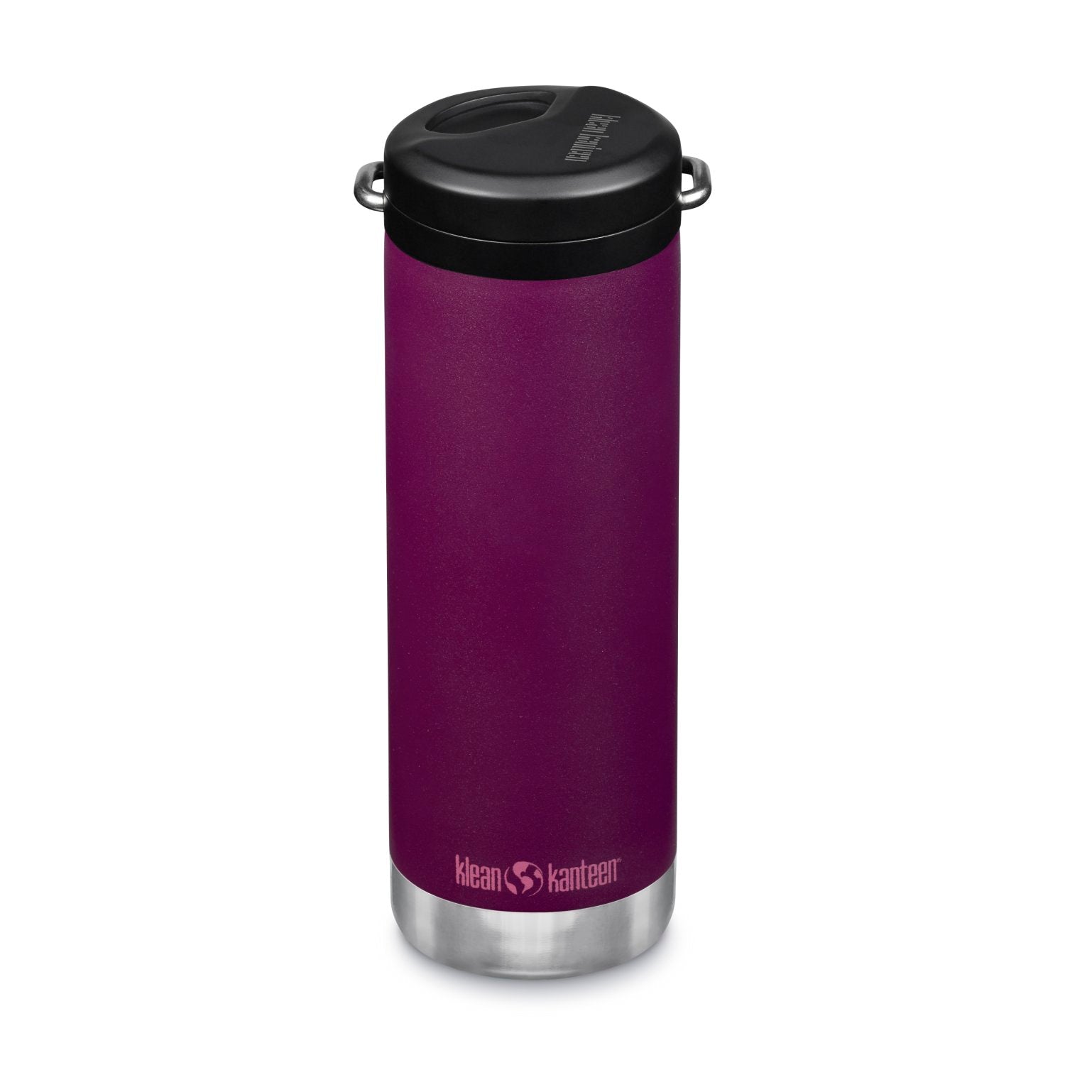 Klean Kanteen Insulated TKWide 16oz Water Bottle (with Twist Cap) (Purple Potion)