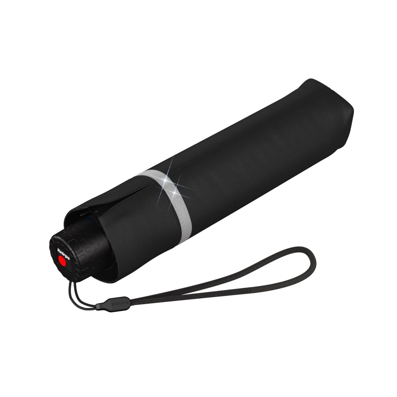 Knirps Rookie Manual Reflective Umbrella - Black
