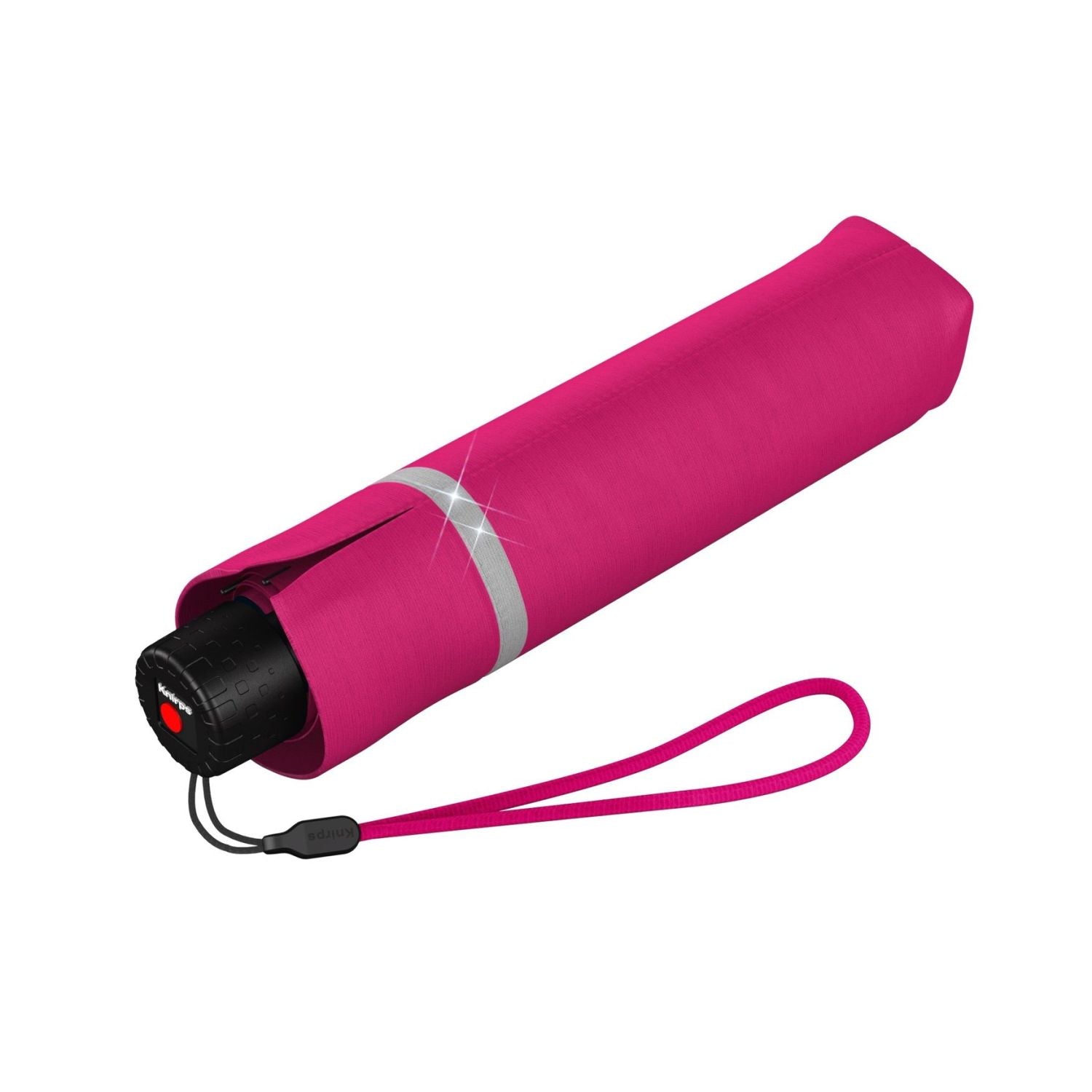 Knirps Rookie Manual Reflective Umbrella - Flamingo