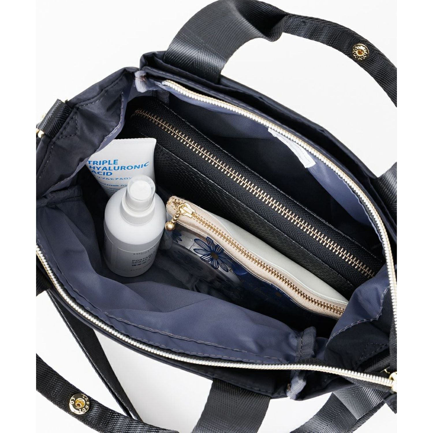 Legato Largo Fuwari 2Way A5 Tote Bag (Dark Pink)