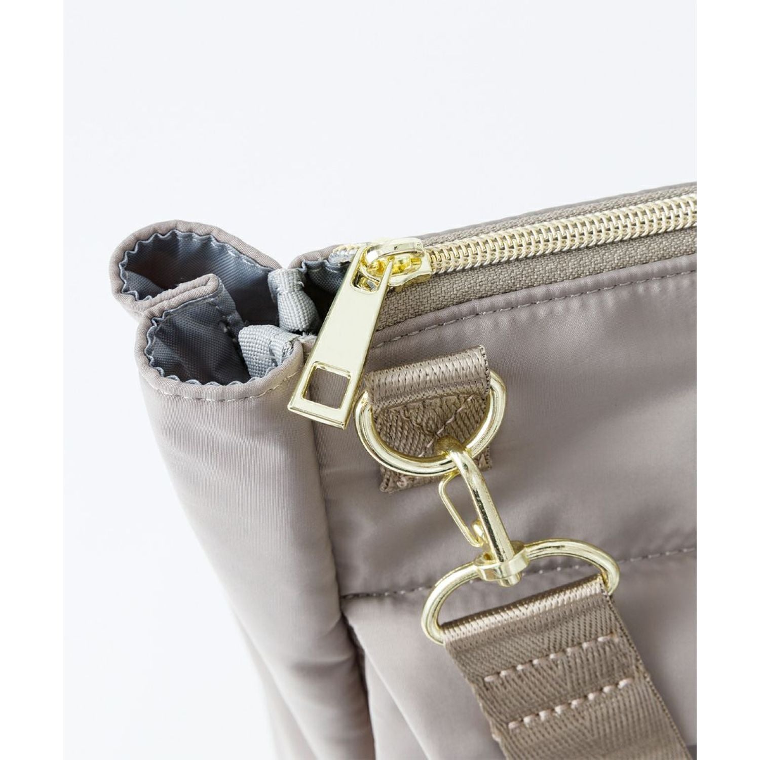 Legato Largo Helmet Bag 2Way A4 Tote Bag (Grey Beige)