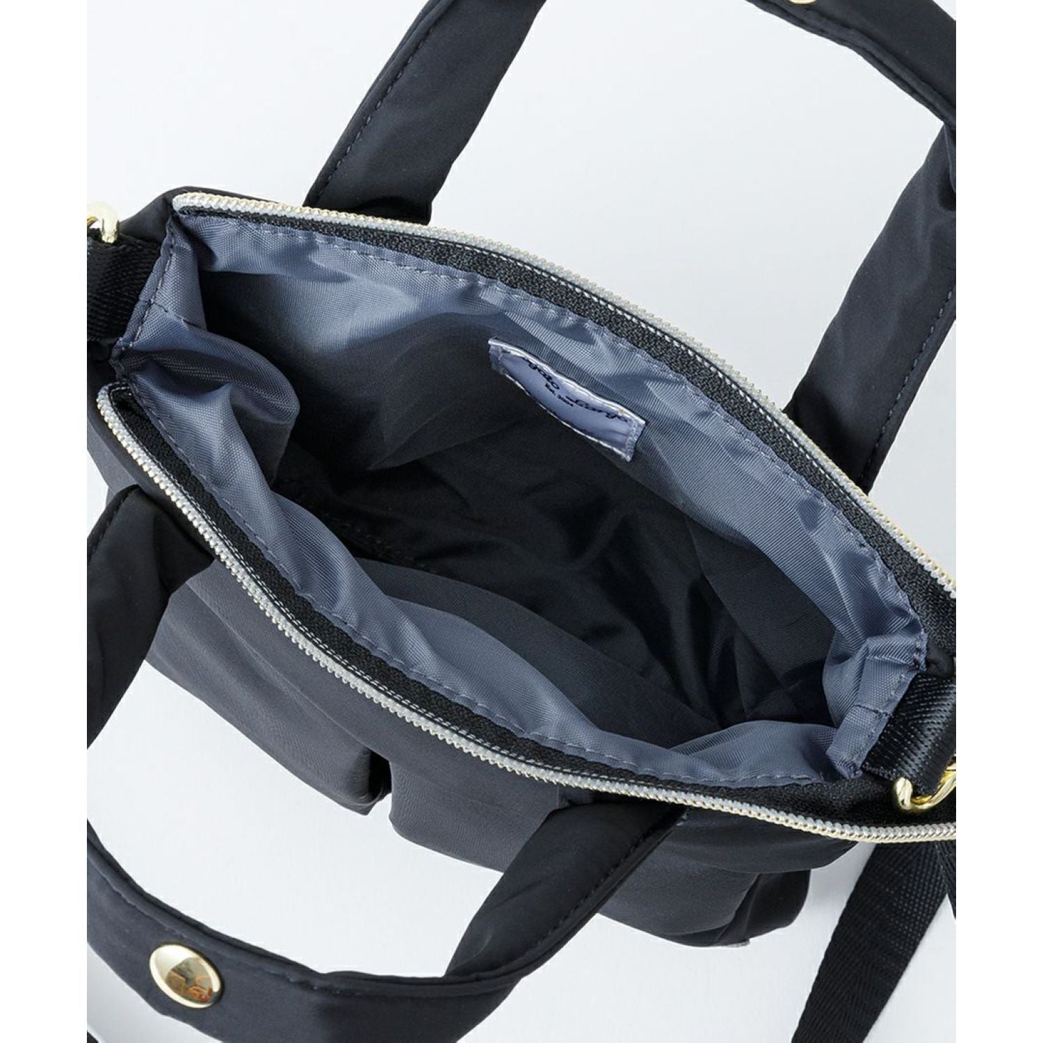 Legato Largo Helmet Bag 2Way Mini Shoulder Bag (Black)