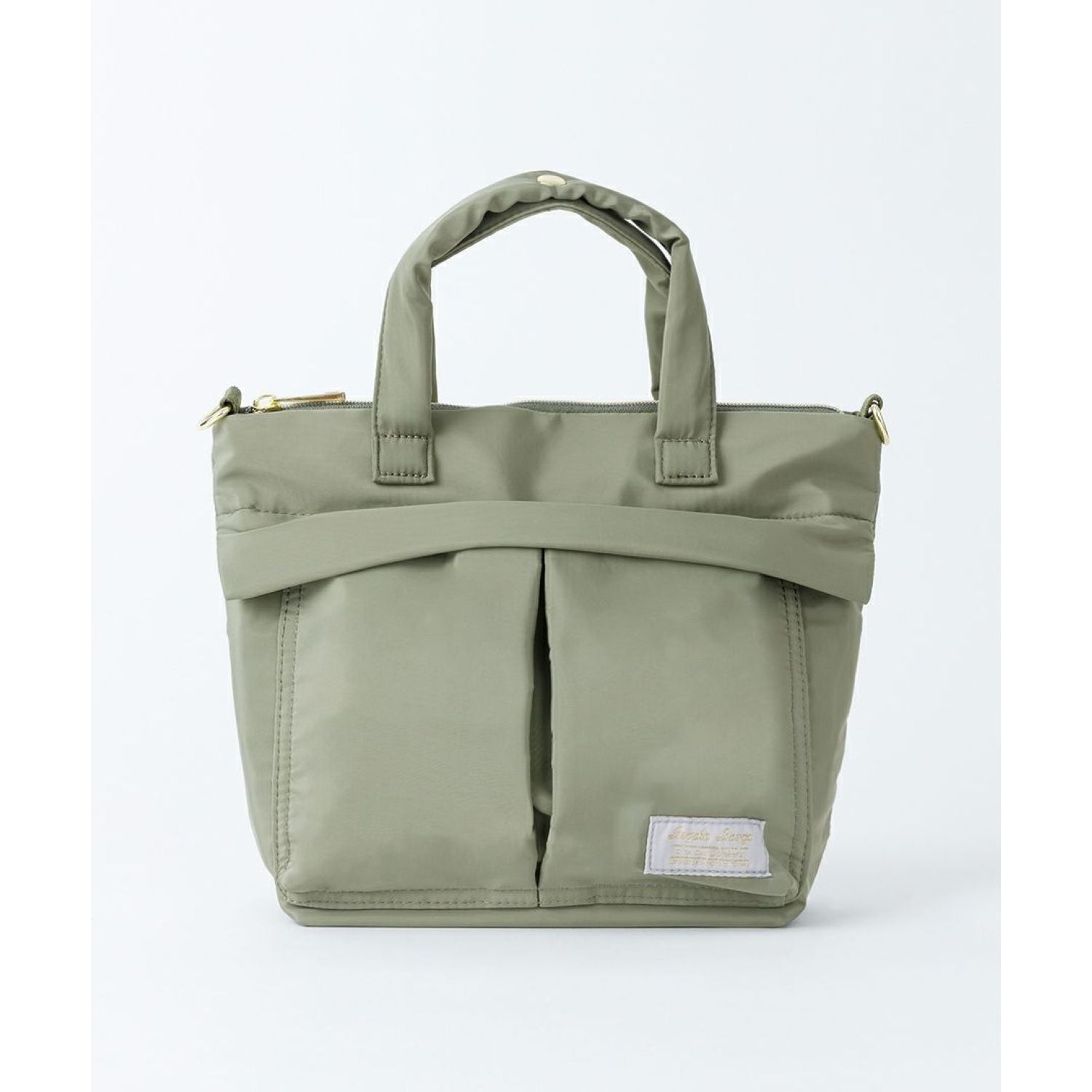 Legato Largo Helmet Bag 2Way Shoulder Bag (Grey Beige)
