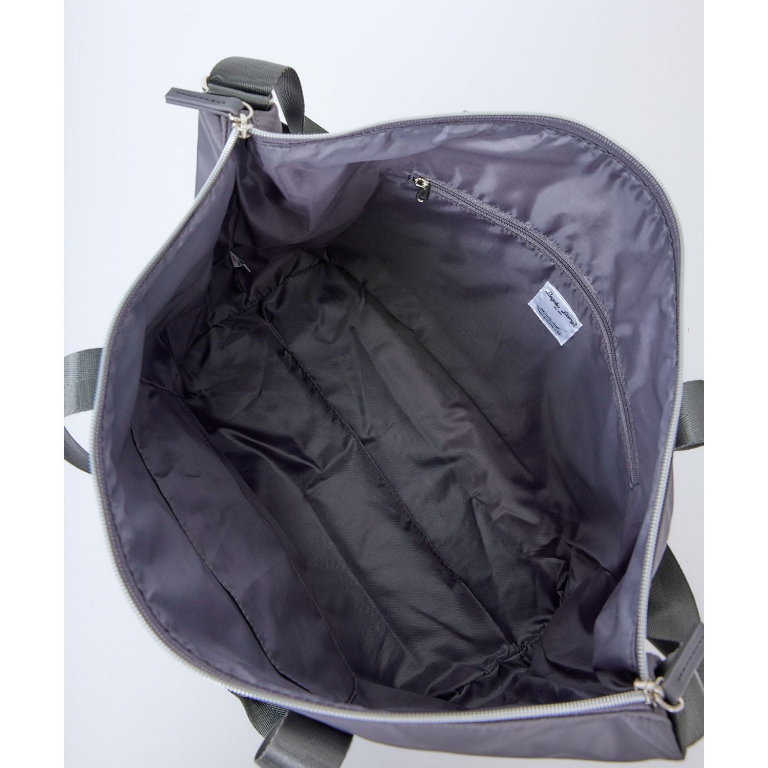 Legato Largo Silky 2Way Boston Bag (Grey)