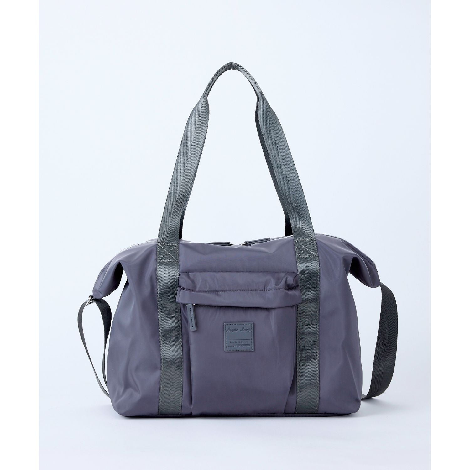 Legato Largo Silky 2Way Boston Bag (Grey)