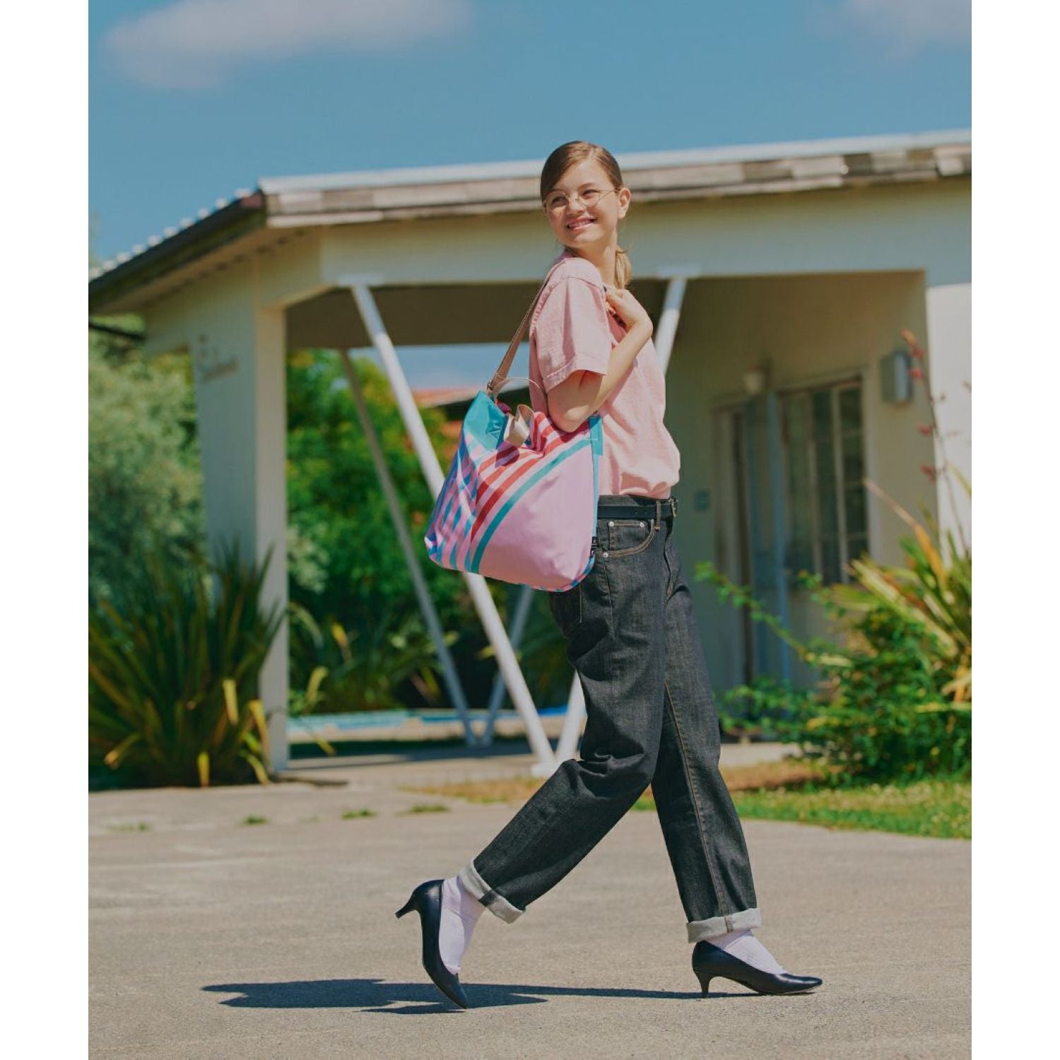 Legato Largo x Papier Tigre A4 2Way Tote Bag (Track)