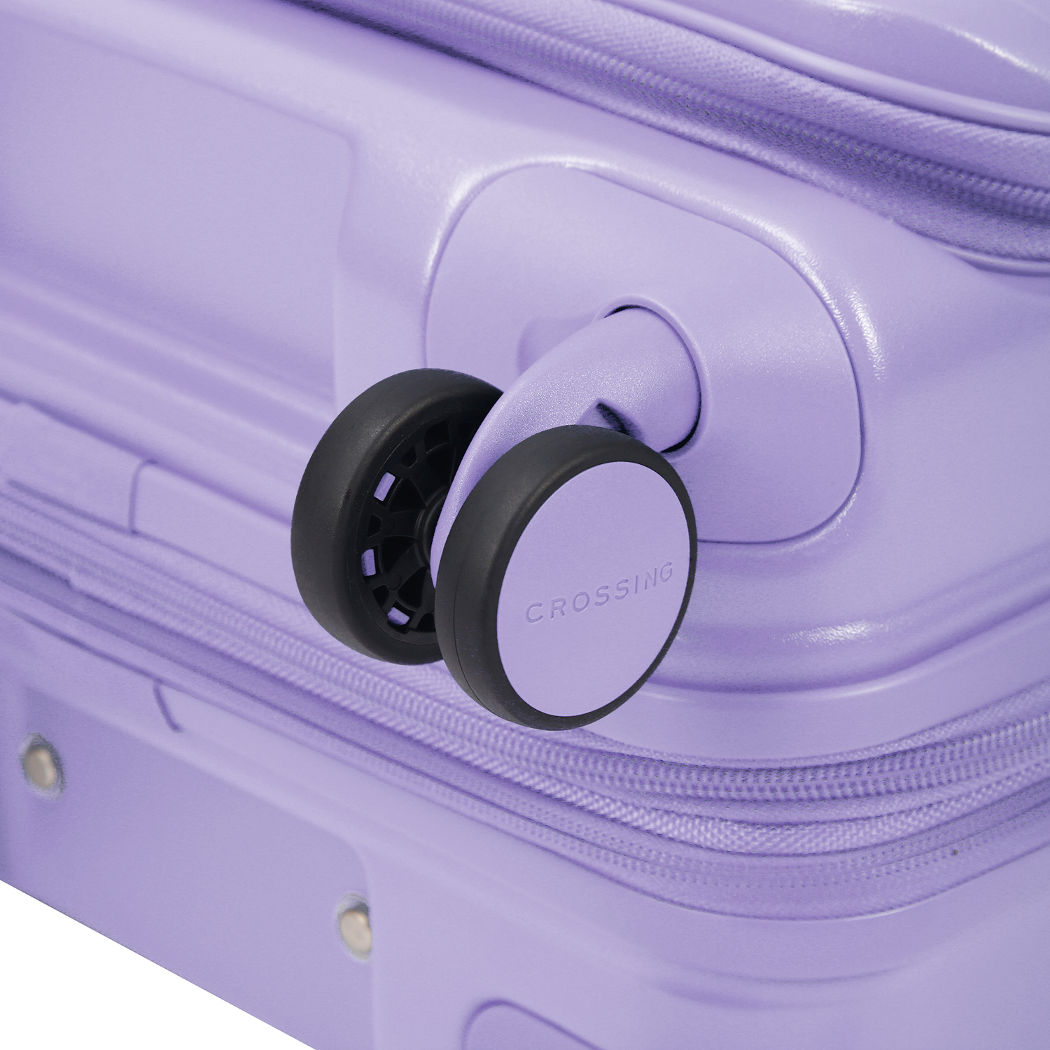 CROSSING INVI 20" Carry On Expandable Luggage With Front & Middle Access V3 - Lilac