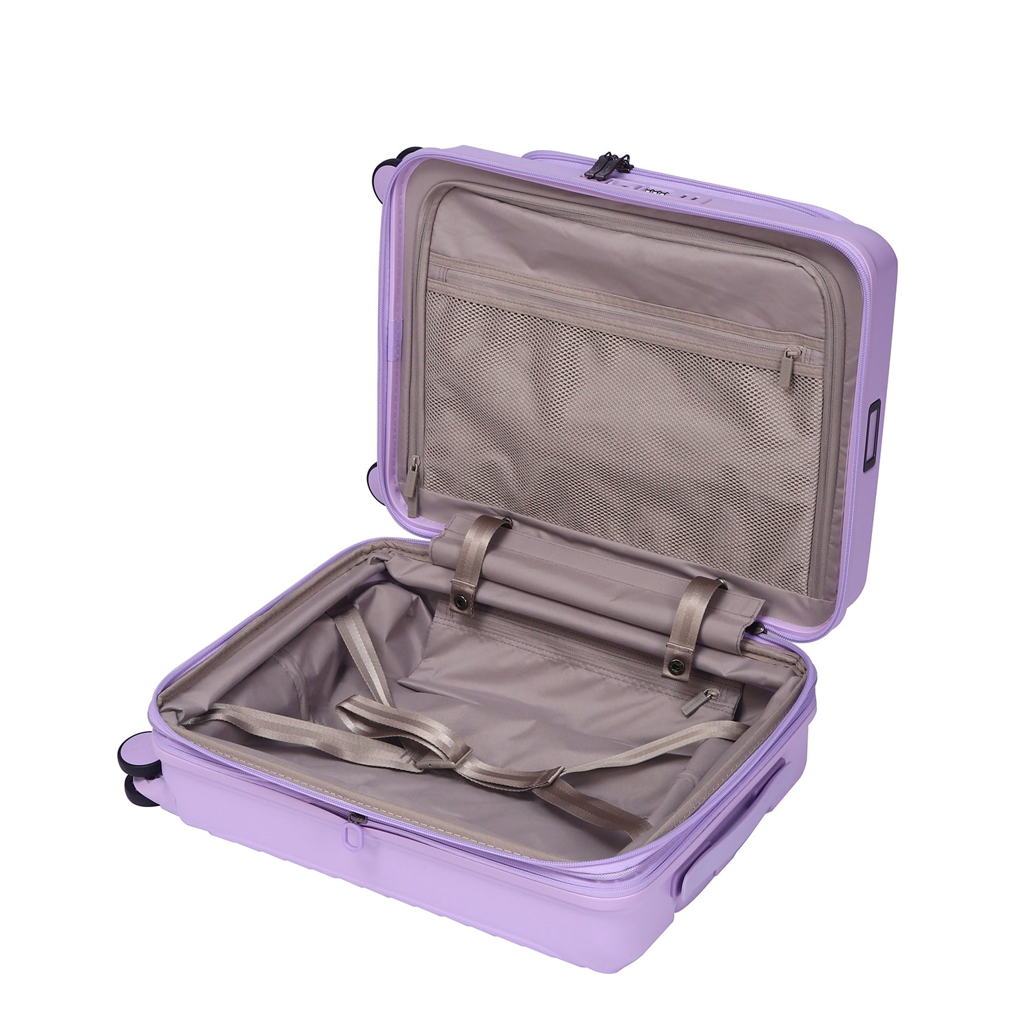 CROSSING INVI 20" Carry On Expandable Luggage With Front & Middle Access V3 - Lilac