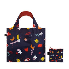 LOQI Artist Foldable Tote Bag - Celeste Wallaert - Night Night Foldable Tote Bag