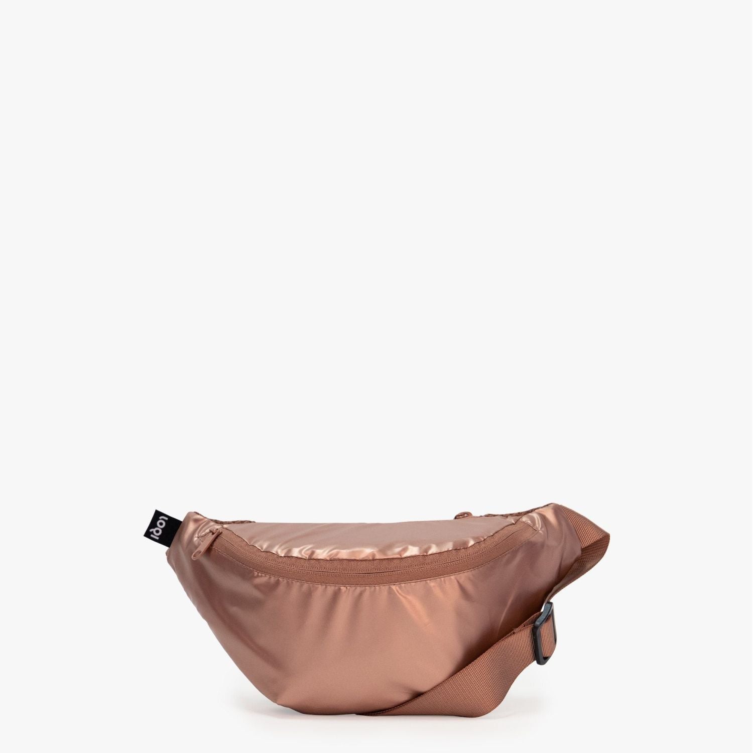Loqi Bum Bags - Metallic - Rose Gold