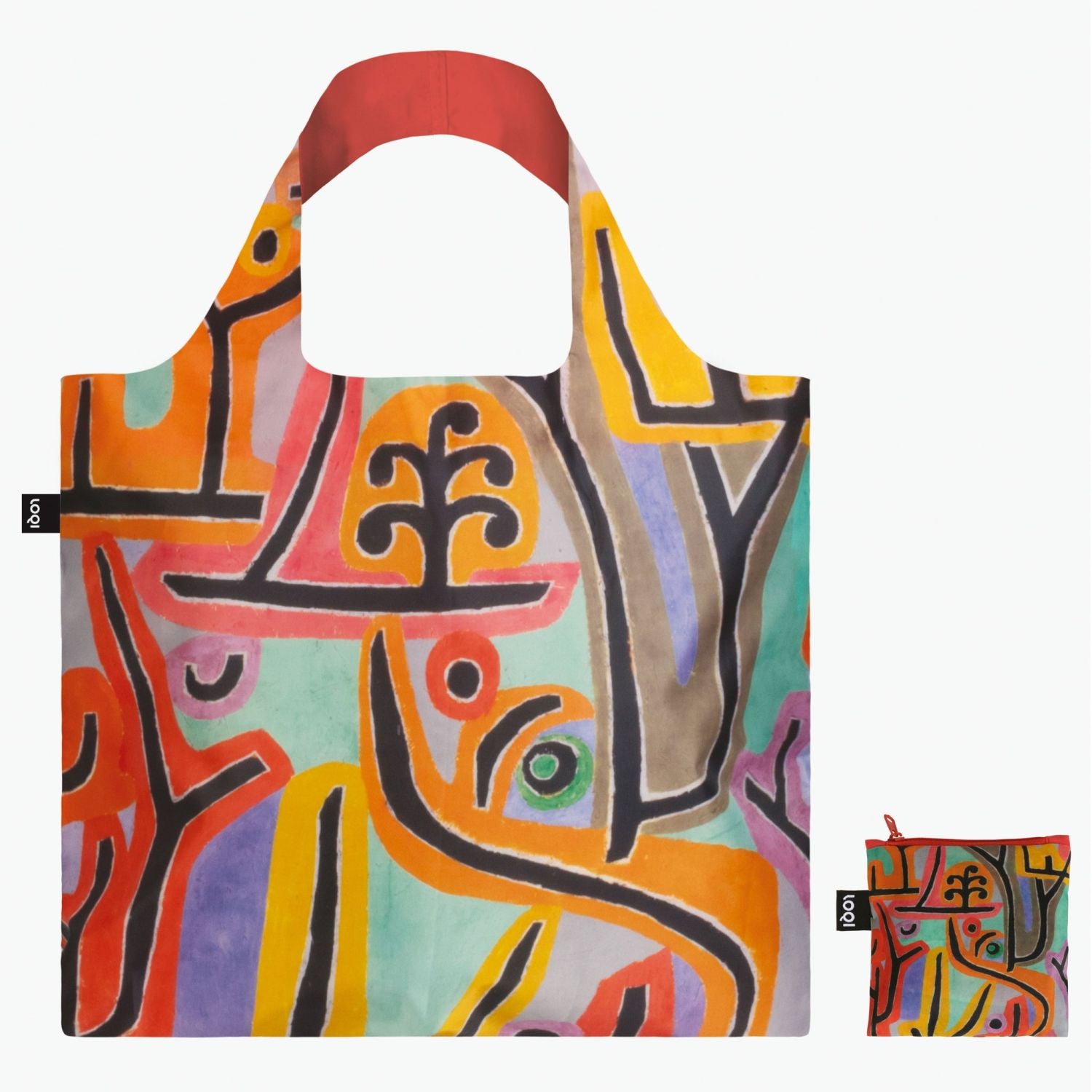 Loqi Museum Bag - Paul Klee  - Park Near Lu. Recycled