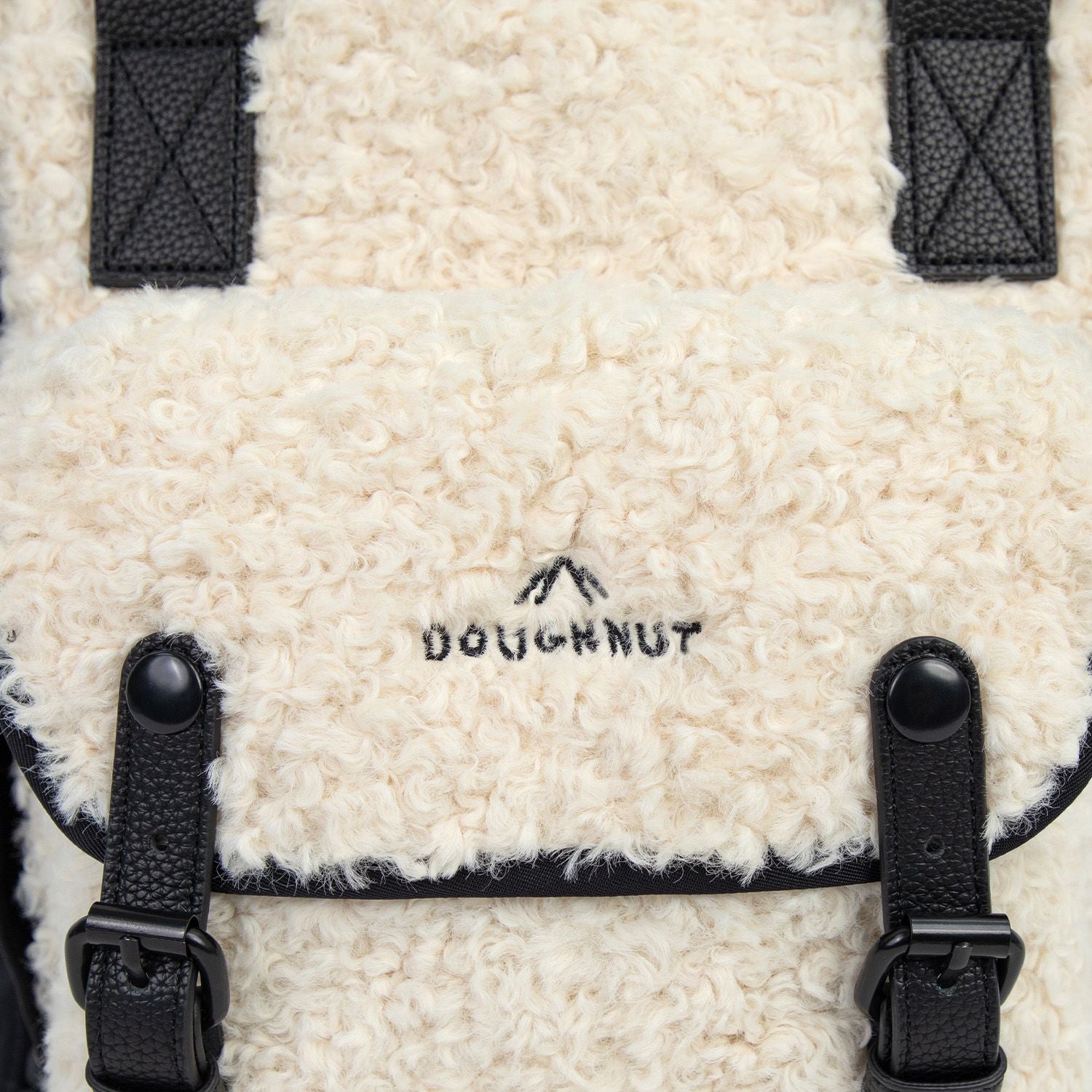 Doughnut Macaroon Fairies & Friends Series Backpack - Black X White