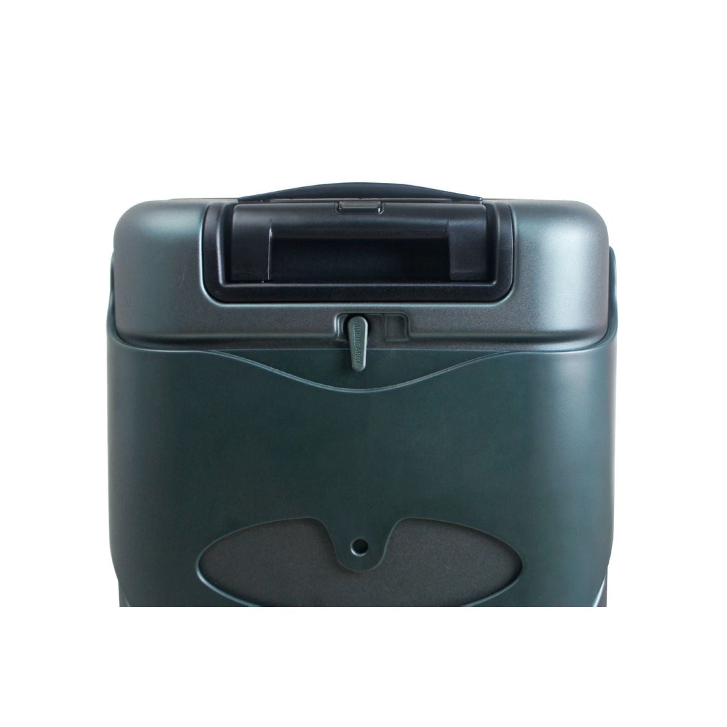 MiaMily Multicarry Carry On 18 Inch Luggage with Built-in Seat for Children (Forest Green)