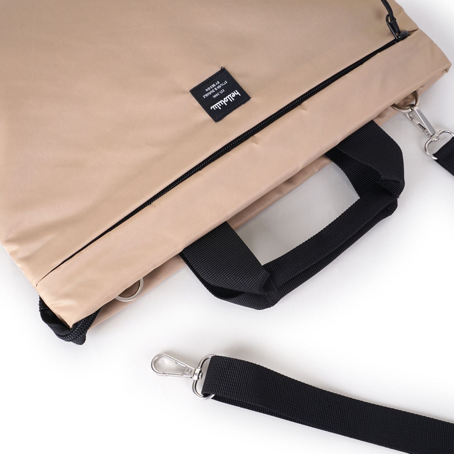 Hellolulu Mira 3-Way Sleeve Case 14" Recycled (Wheat Khaki)