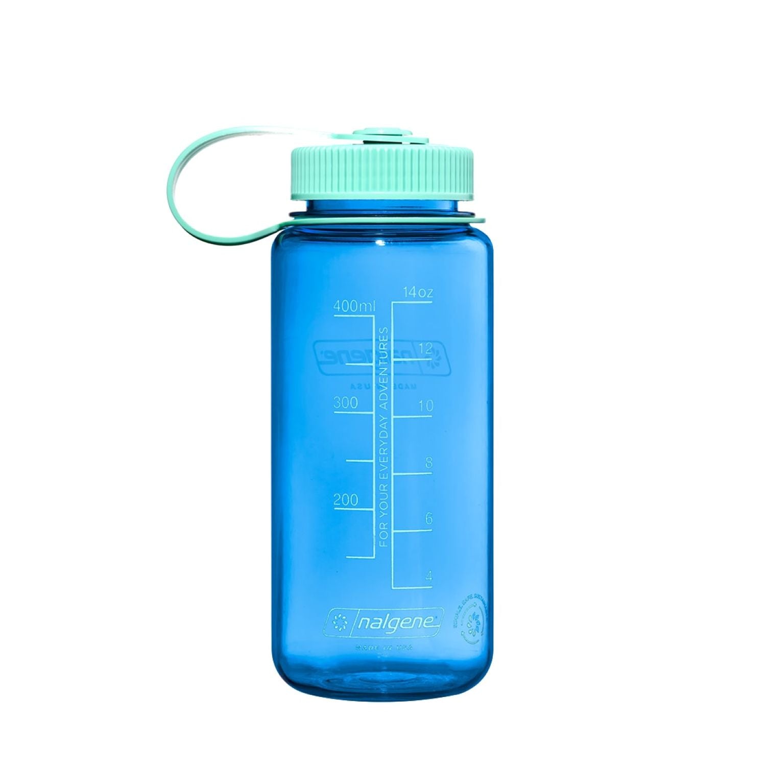 Nalgene 16oz Wide Mouth Bottle Sustain - Cornflower Blue
