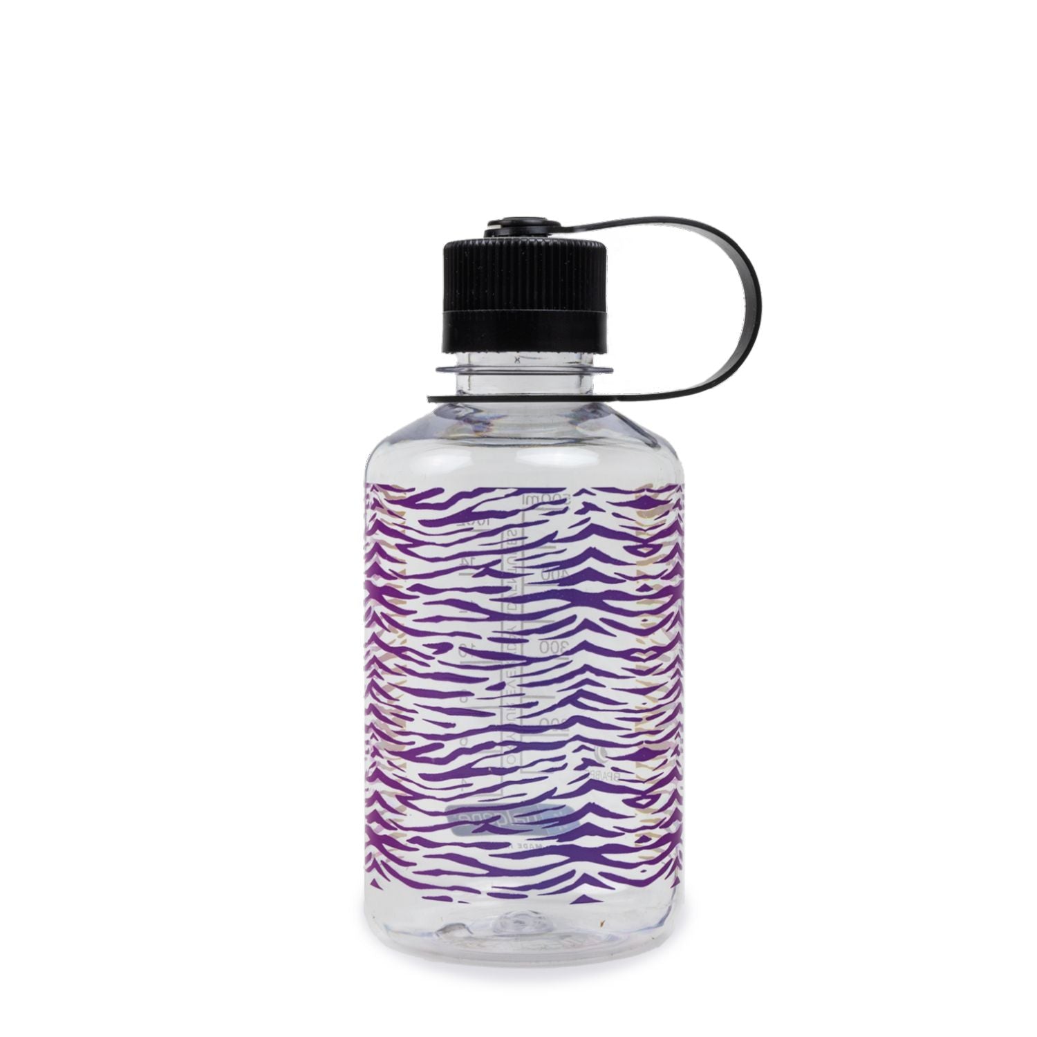 Nalgene 16oz Narrow Mouth Sustain Water Bottle  - Clear Rainbow Zebra