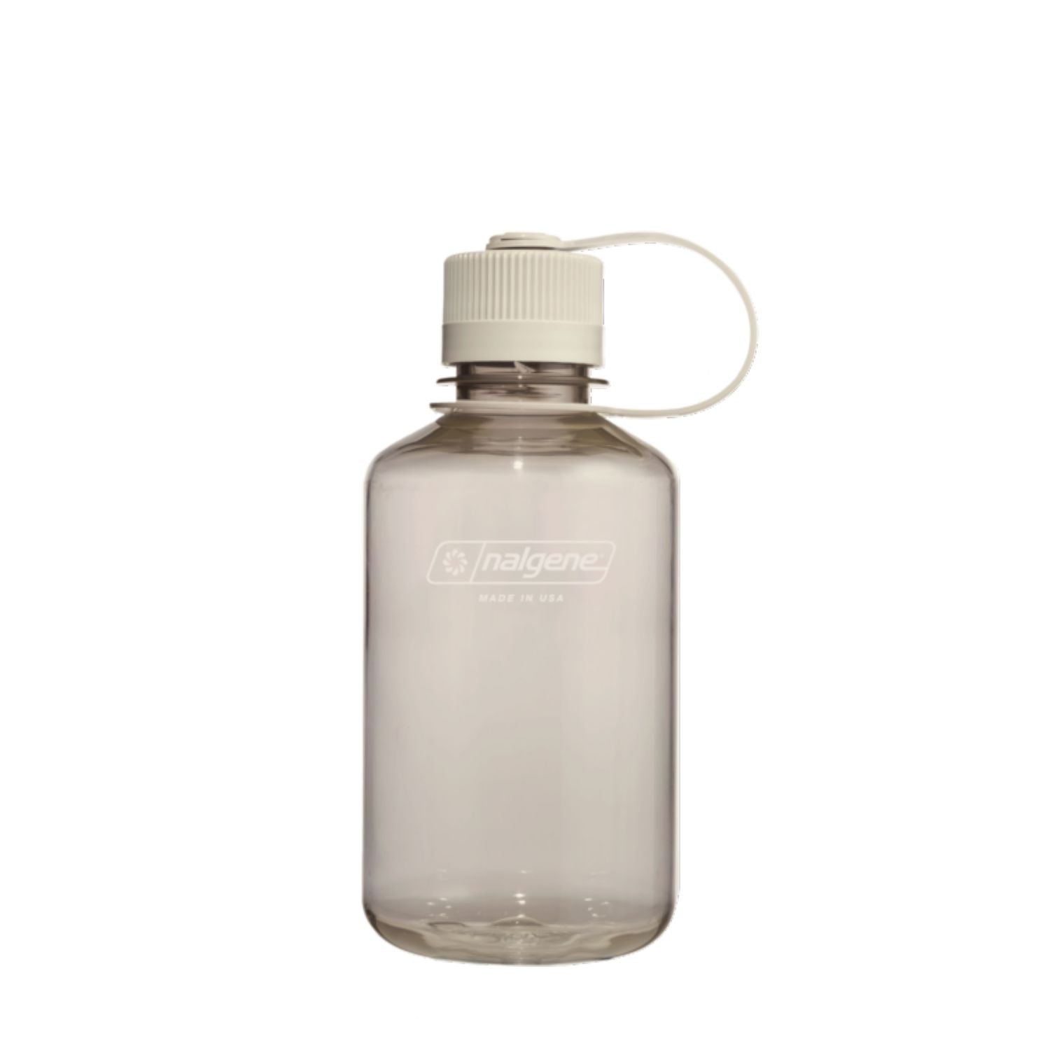 Nalgene 16oz Narrow Mouth Sustain Water Bottle  - Cotton (Monochrome)