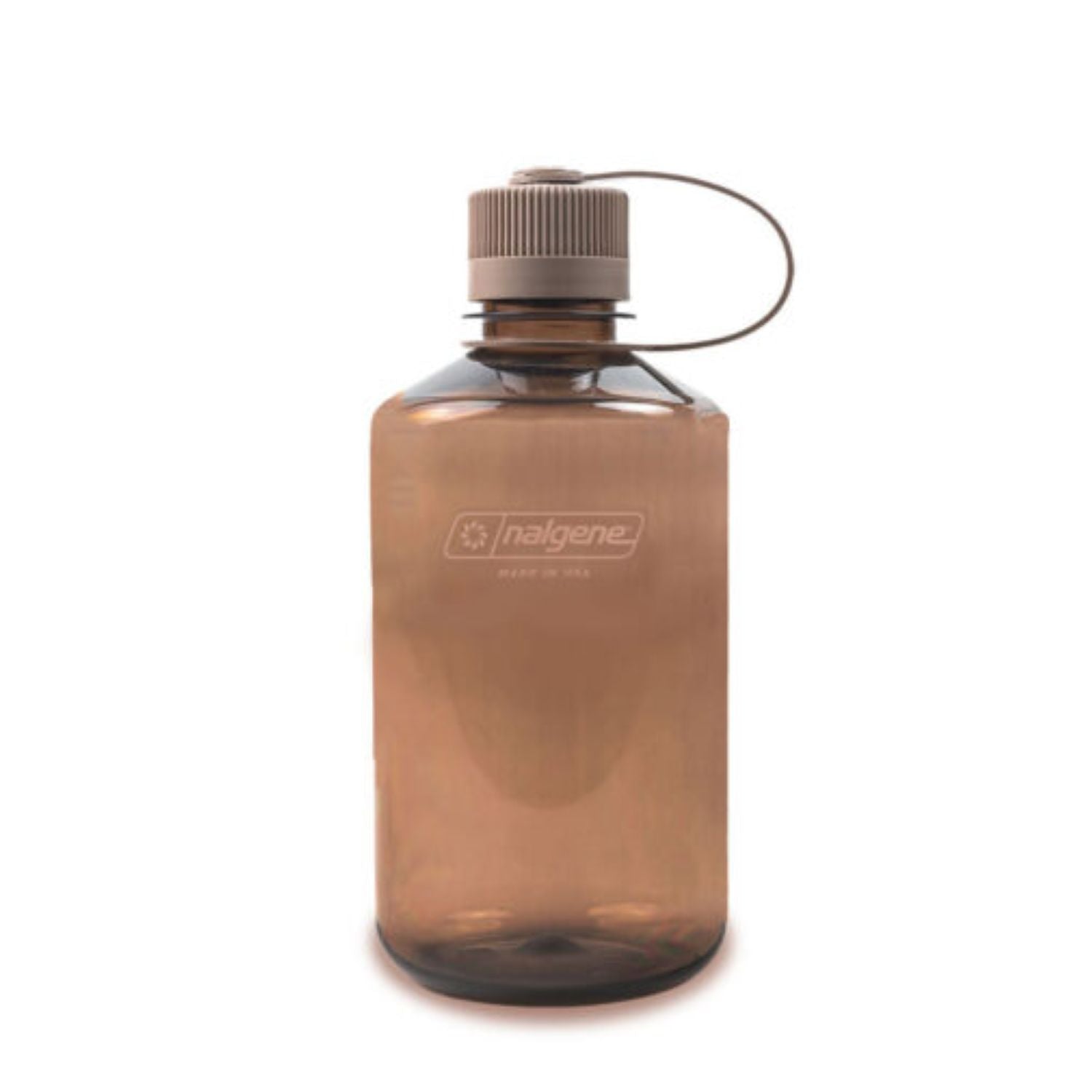 Nalgene 16oz Narrow Mouth Sustain Water Bottle - Mocha (Monochrome)
