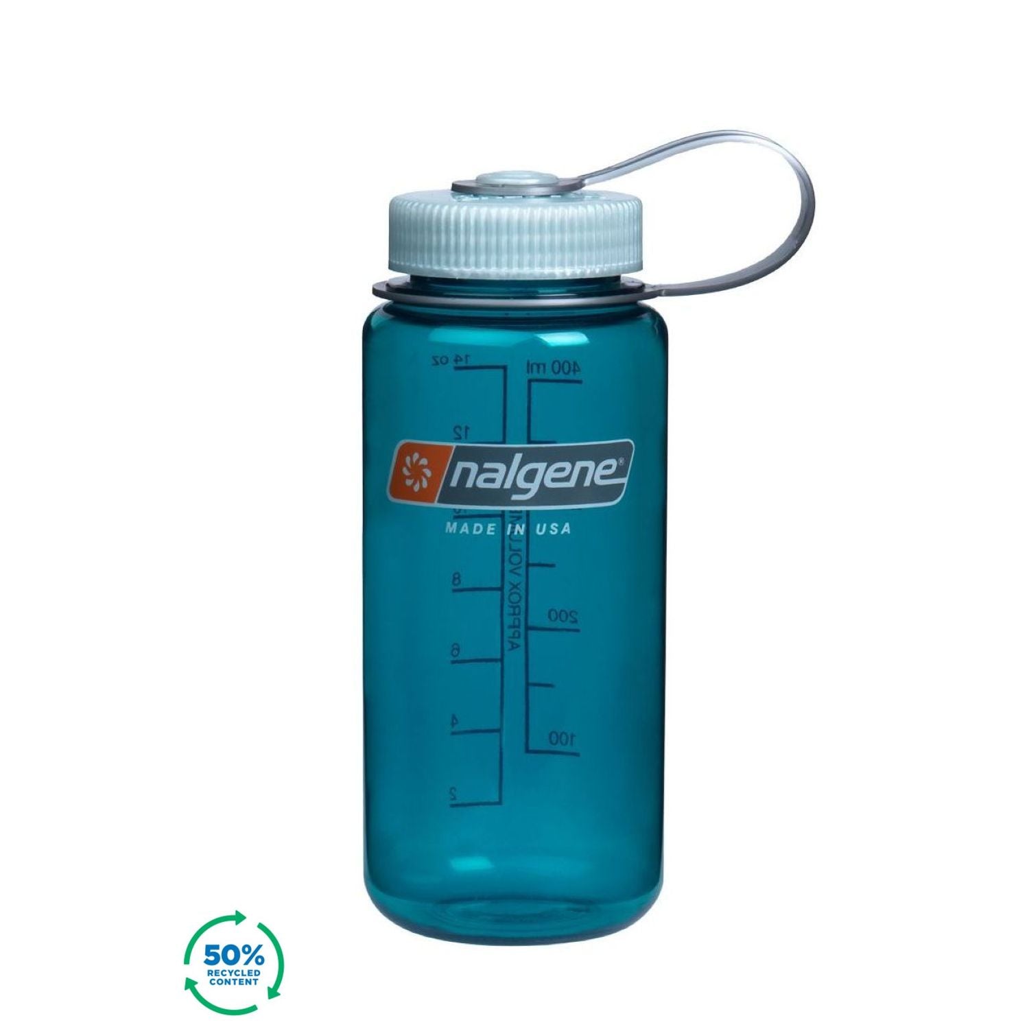 Nalgene 16oz Wide Mouth Sustain Water Bottle - Trout Green