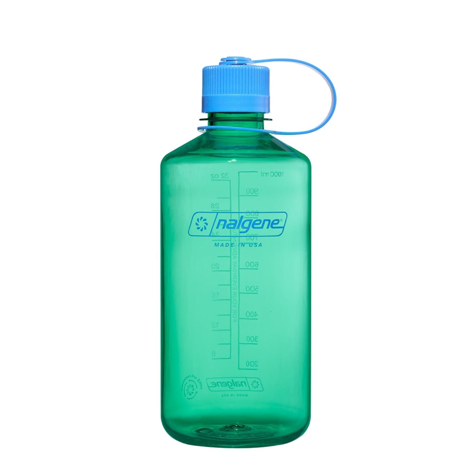 Nalgene 32oz Narrow Mouth Bottle Sustain - Pastel Green