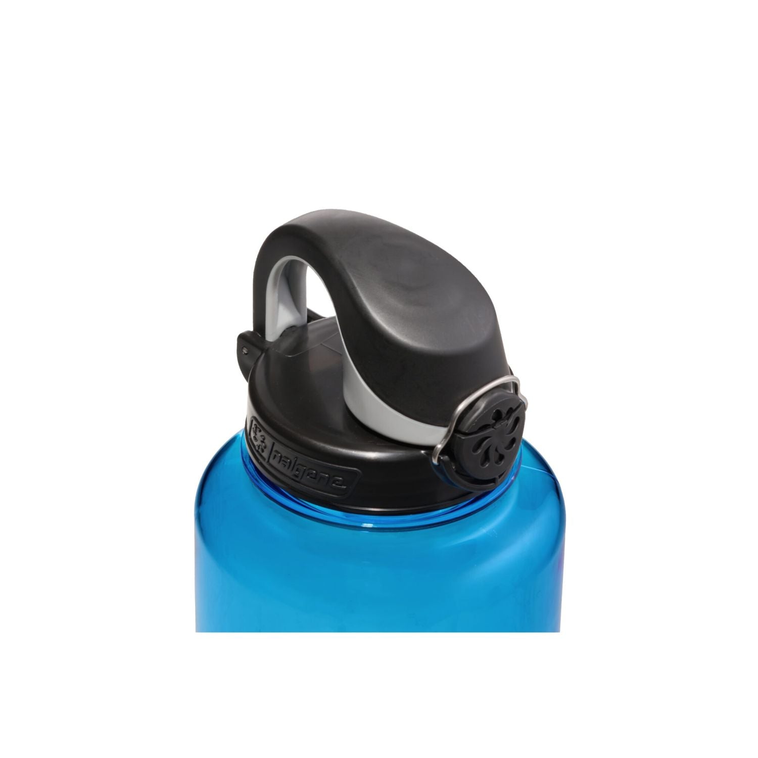 Nalgene 32oz On-The-Fly (OTF) Wide Mouth Sustain Water Bottle - Slate with Black Cap