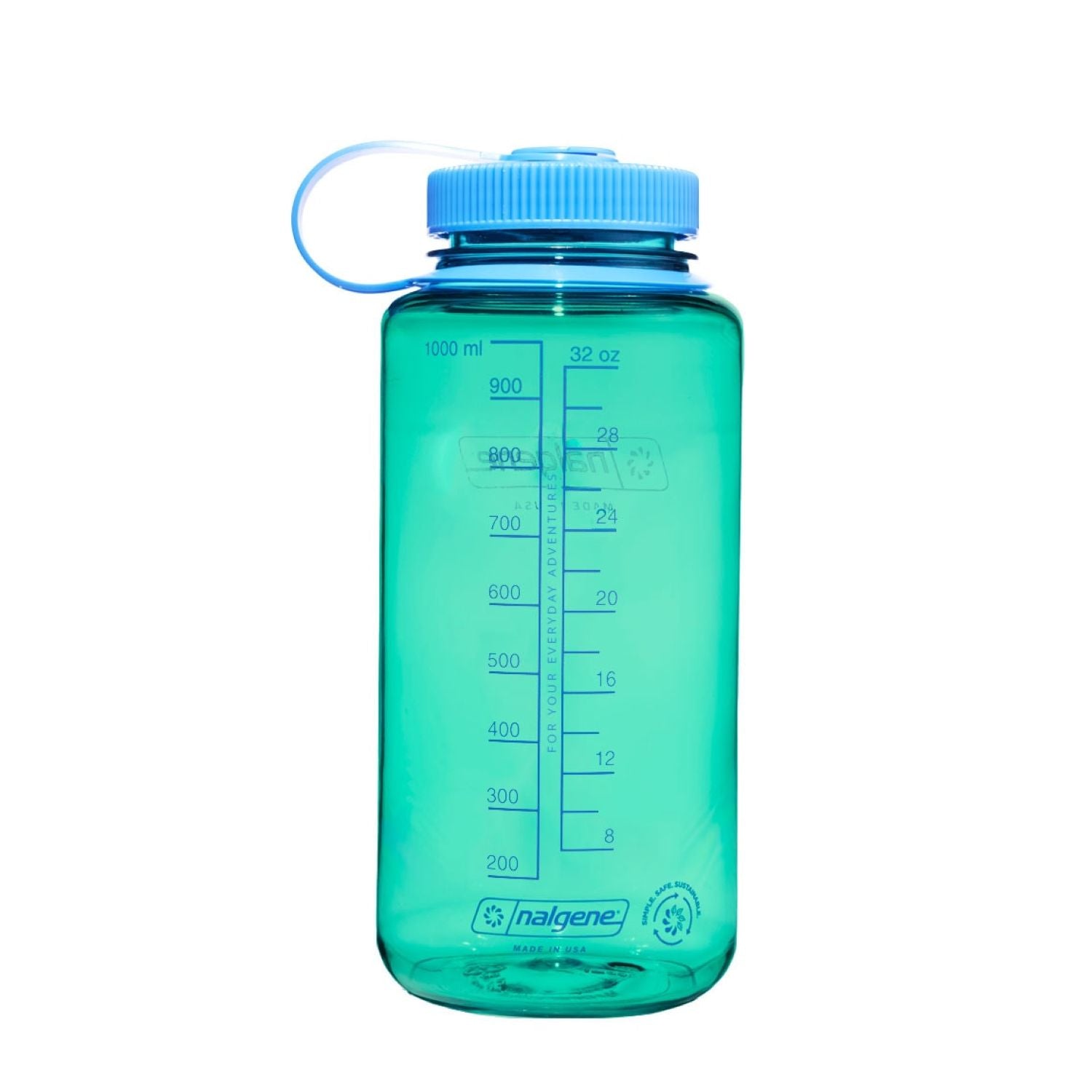 Nalgene 32oz Wide Mouth Bottle Sustain - Pastel Green
