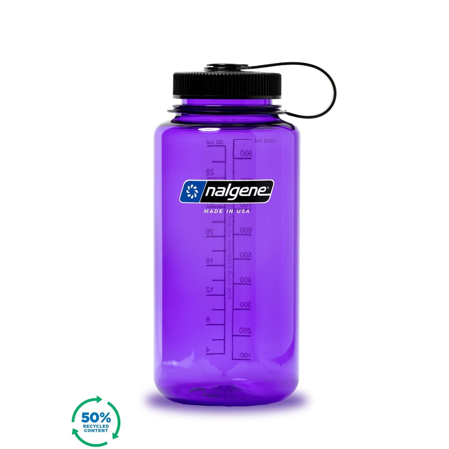 Nalgene 32oz Wide Mouth Sustain Water Bottle - Purple