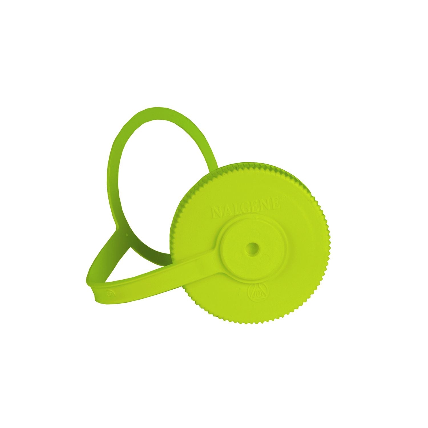 Nalgene Wide Mouth Water Bottle 53mm Loop-Top Cap (Fits 16oz)  - Spring Green