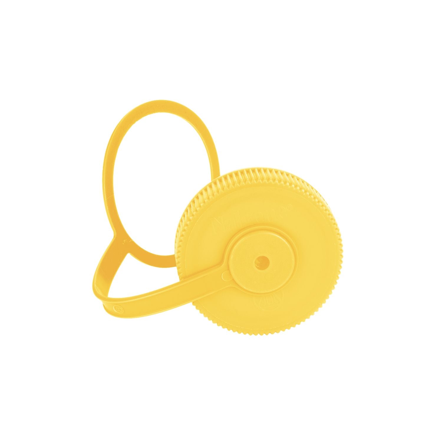 Nalgene Wide Mouth Water Bottle 63mm Loop-Top Cap (Fits 32oz & 48oz)  - Yellow