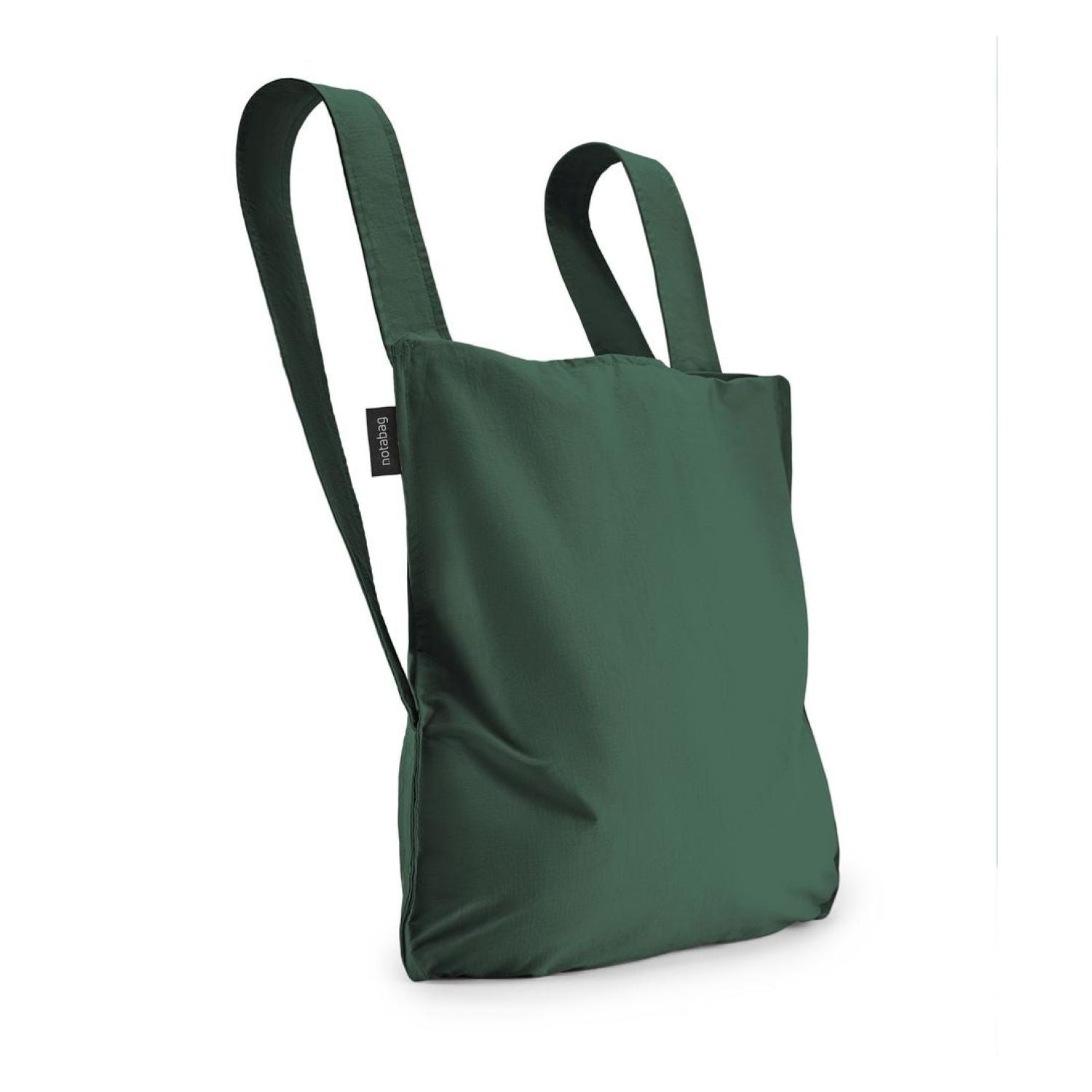 Notabag Original Convertible Tote Backpack - Forest Green