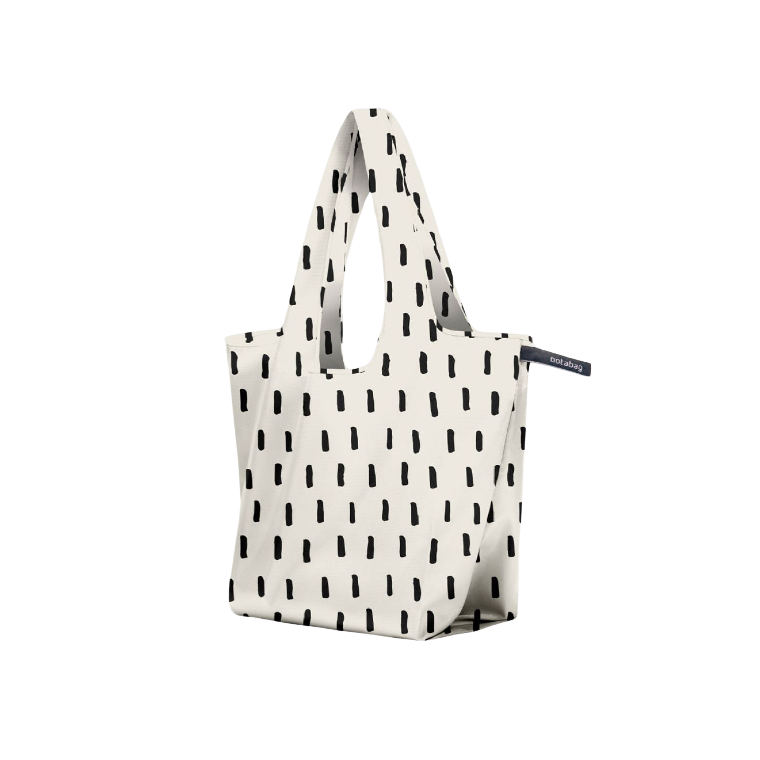 Notabag Tote - Black Brush