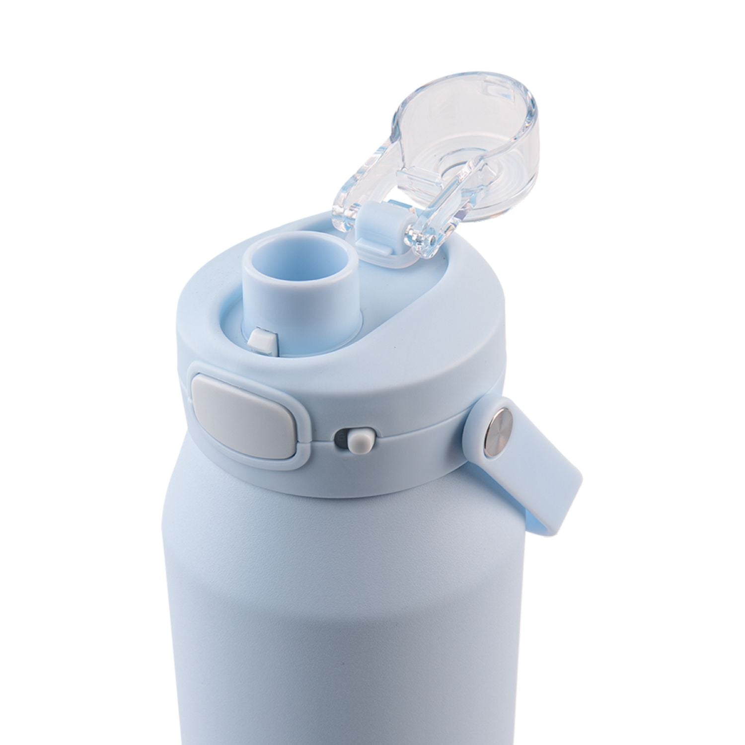 Oasis Ceramic Stainless Steel Triple Wall Capri Quick Release Drink Bottle 1L - Periwinkle