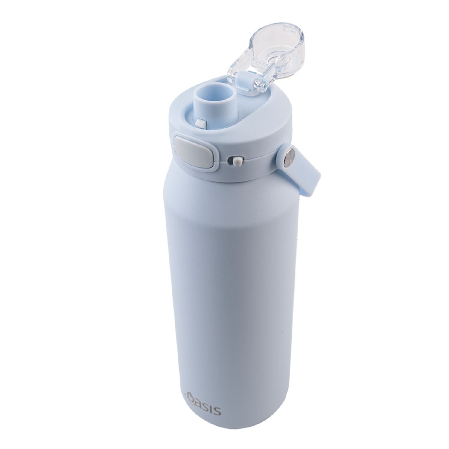 Oasis Ceramic Stainless Steel Triple Wall Capri Quick Release Drink Bottle 1L - Periwinkle