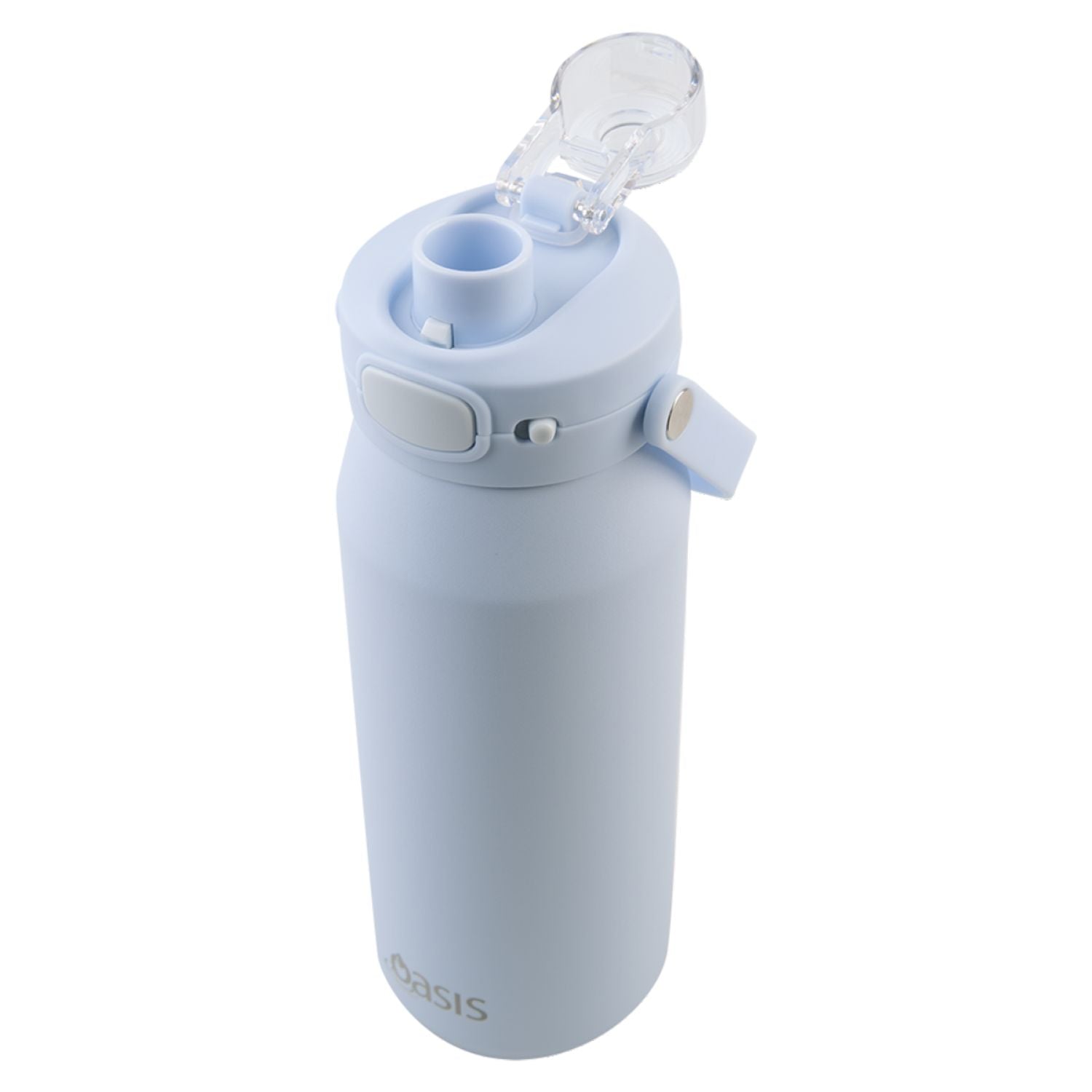 Oasis Ceramic Stainless Steel Triple Wall Capri Quick Release Drink Bottle 750ML - Periwinkle