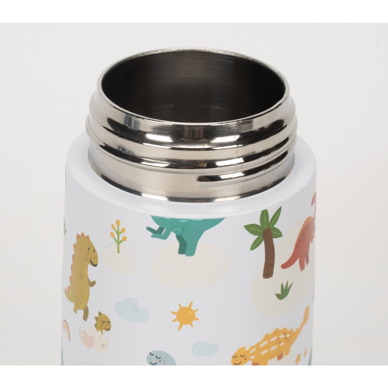 Oasis Kids Water Bottle with Sipper Silicone Straw 400ML - Dino World