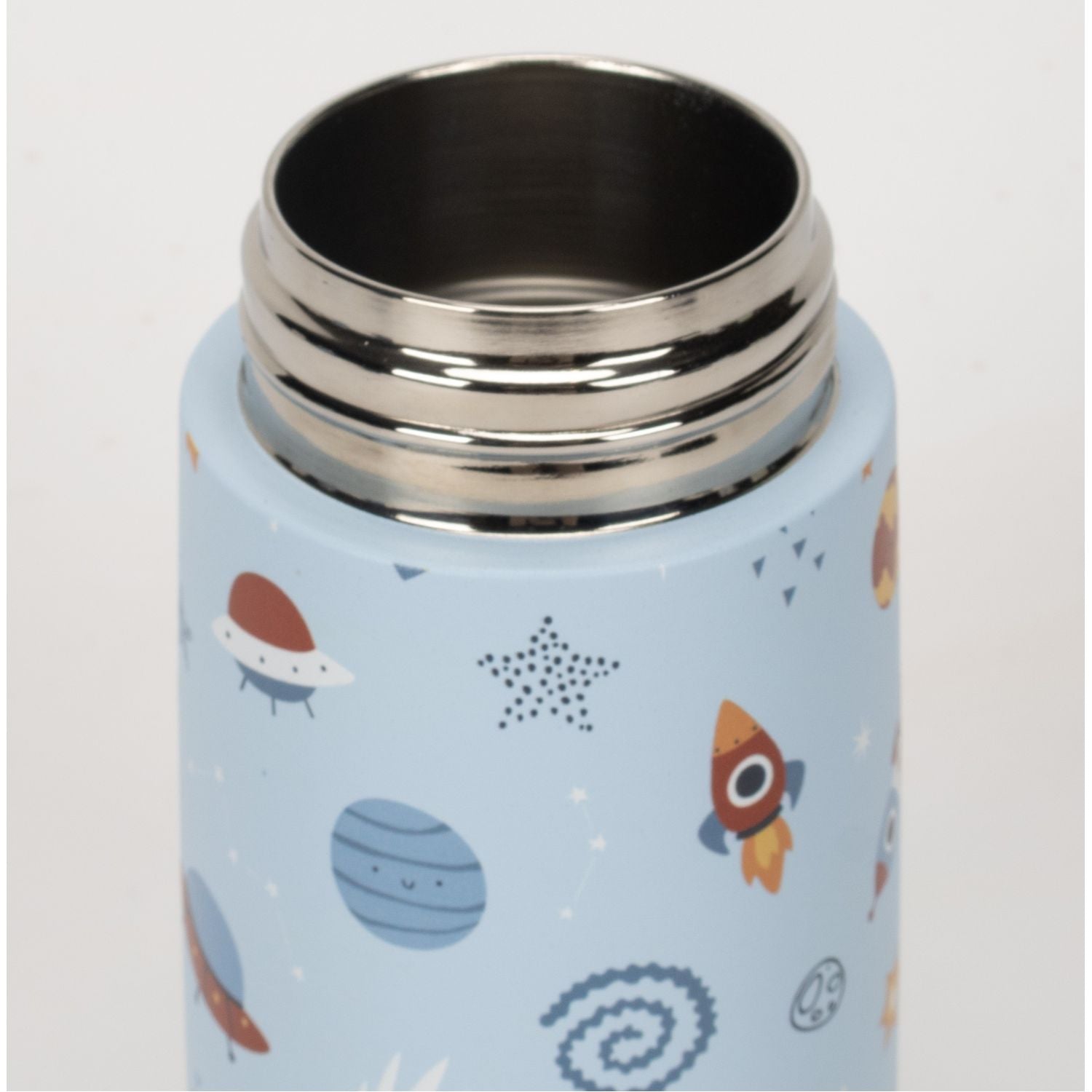 Oasis Kids Water Bottle with Sipper Silicone Straw 400ML - Galactic Space