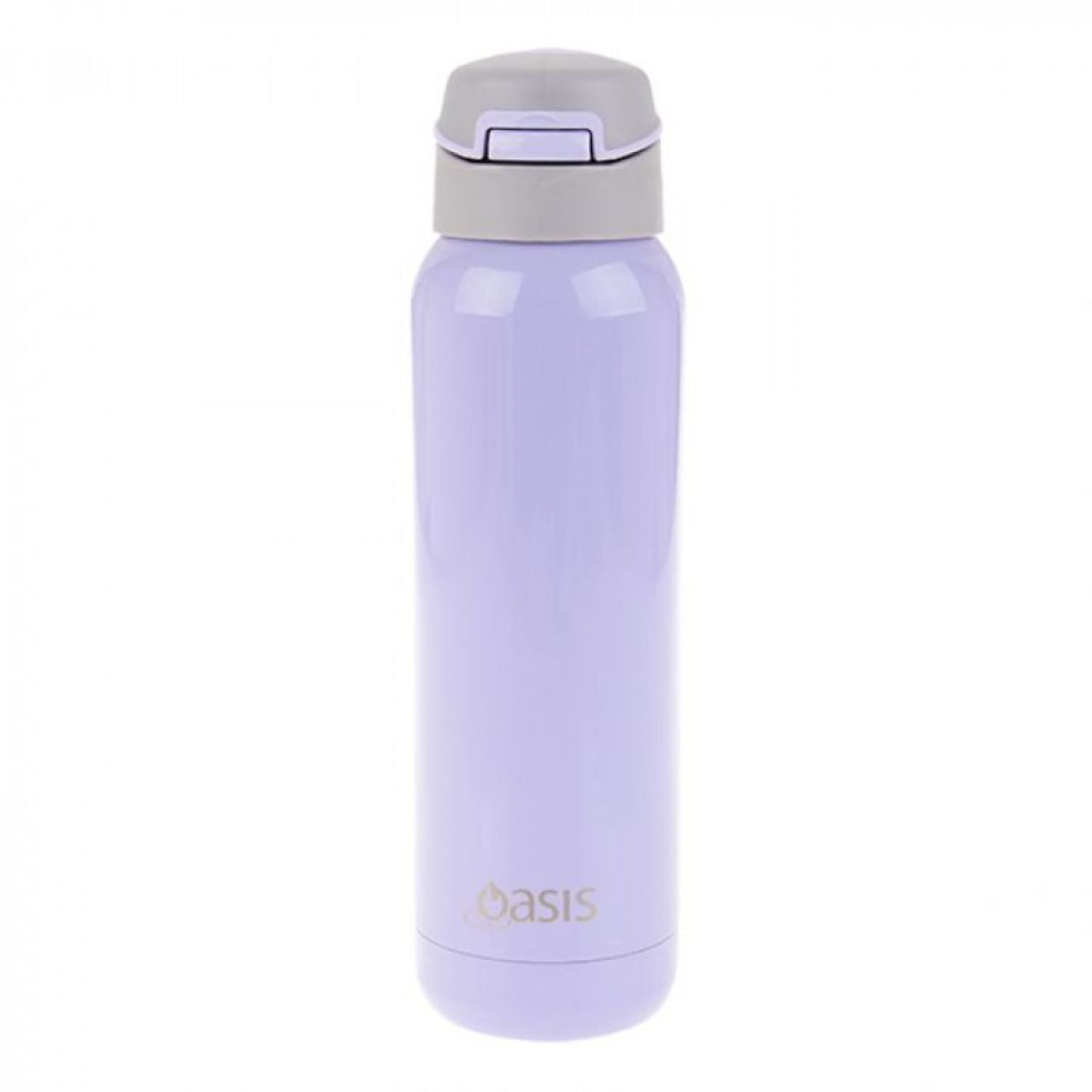 Oasis Stainless Steel Insulated Sports Water Bottle with Straw 500ML - Lilac