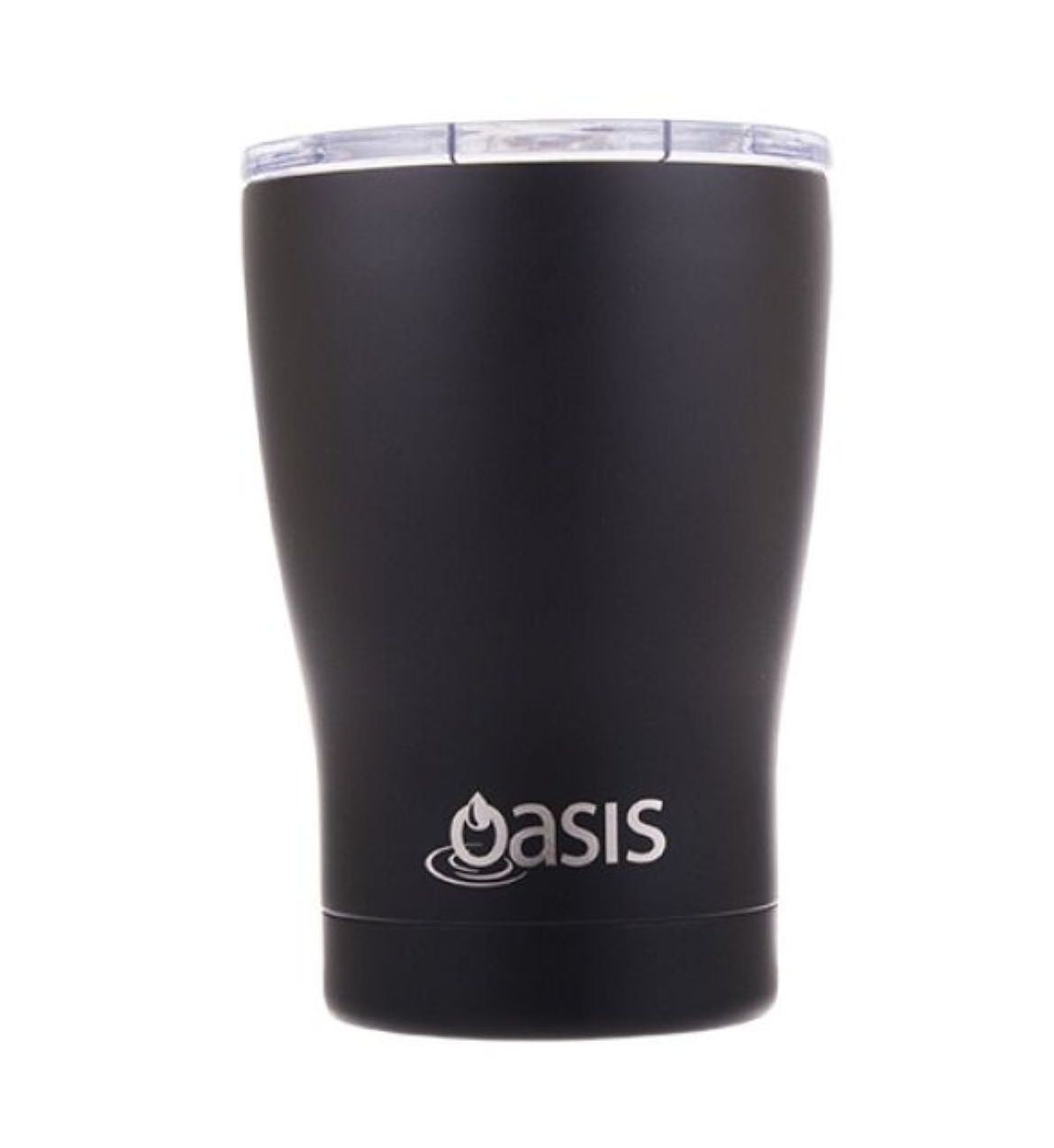 Oasis Stainless Steel Insulated Travel Cup 340ML - Matte Black