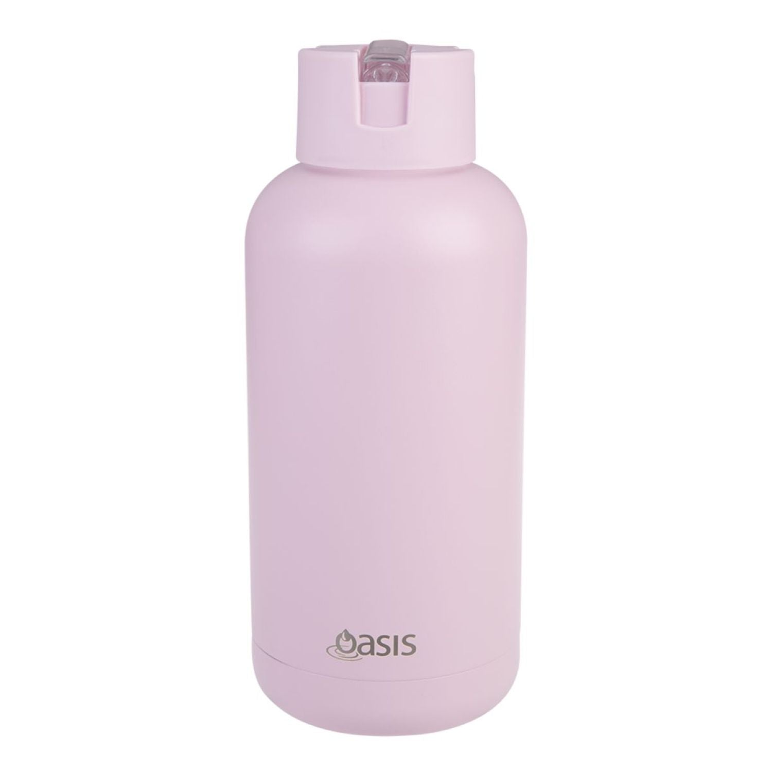 Oasis Stainless Steel Insulated Ceramic Moda Bottle 1.5L - Pink Lemonade
