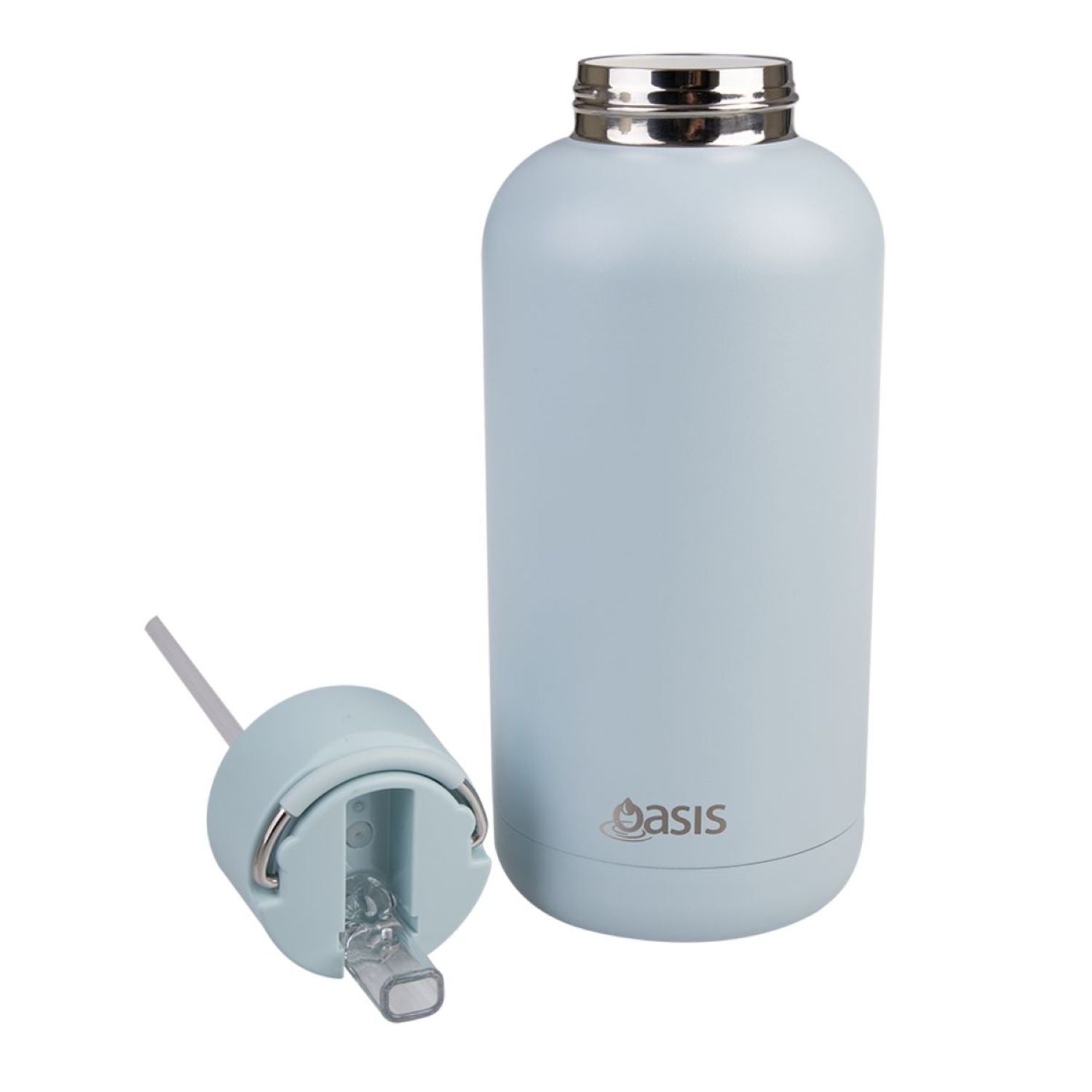 Oasis Stainless Steel Insulated Ceramic Moda Bottle 1.5L - Sea Mist