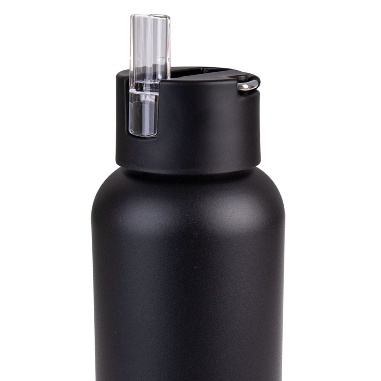 Oasis Stainless Steel Insulated Ceramic Moda Bottle 1L - Black