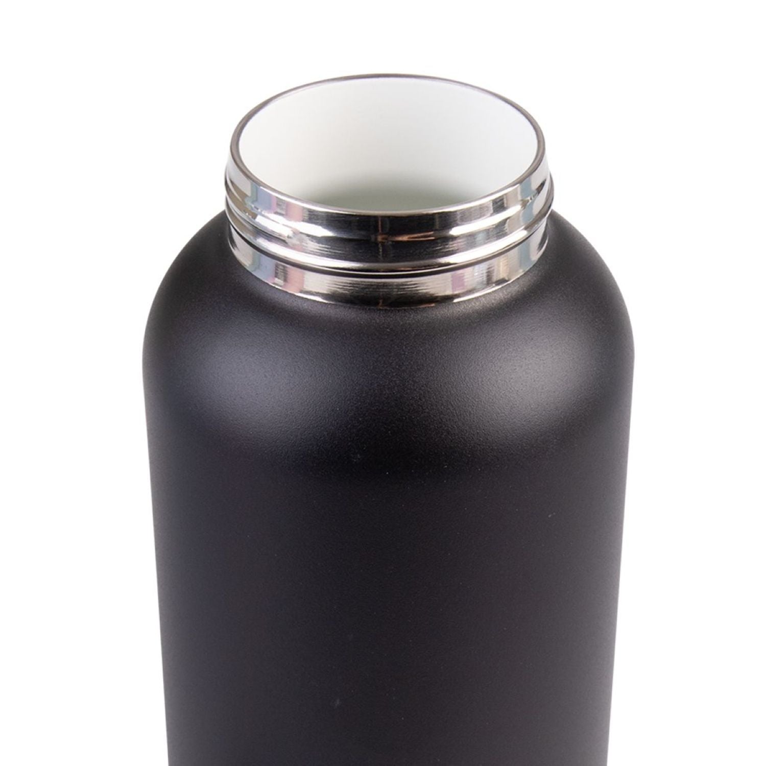 Oasis Stainless Steel Insulated Ceramic Moda Bottle 1L - Black