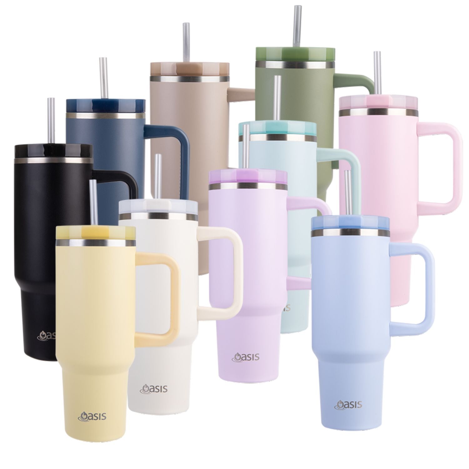 Oasis Stainless Steel Insulated Commuter Travel Tumbler – The
