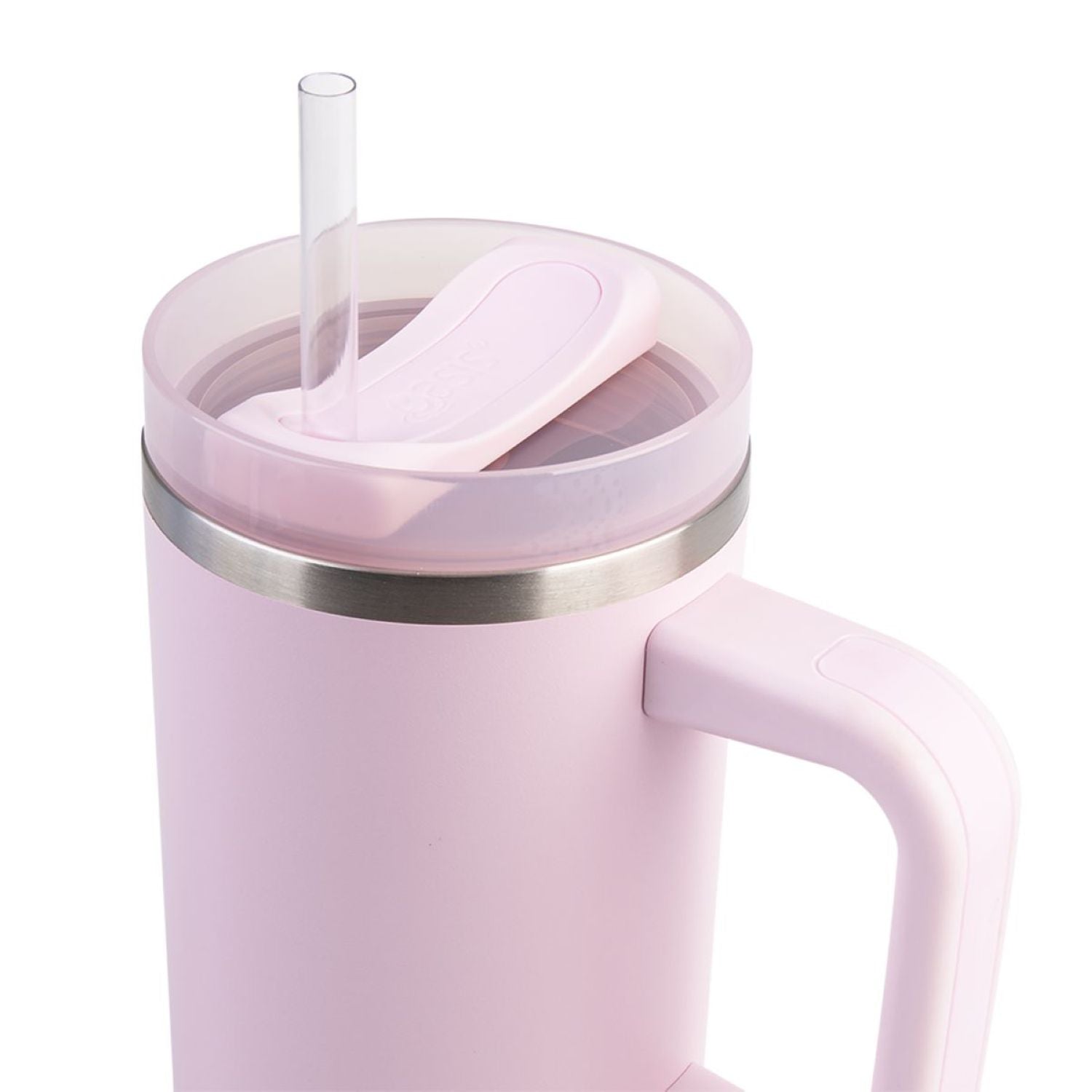 Oasis Stainless Steel Insulated Commuter Travel Tumbler 1.2L - Pink Lemonade