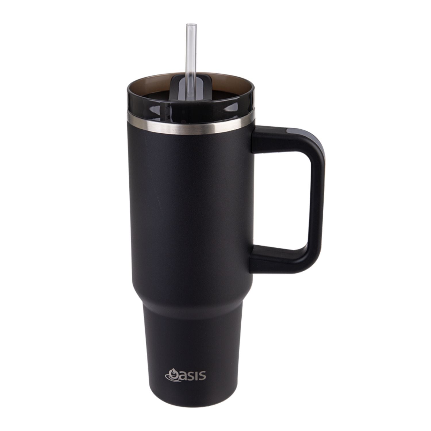 Oasis Stainless Steel Insulated Commuter Travel Tumbler 1.2L - Black