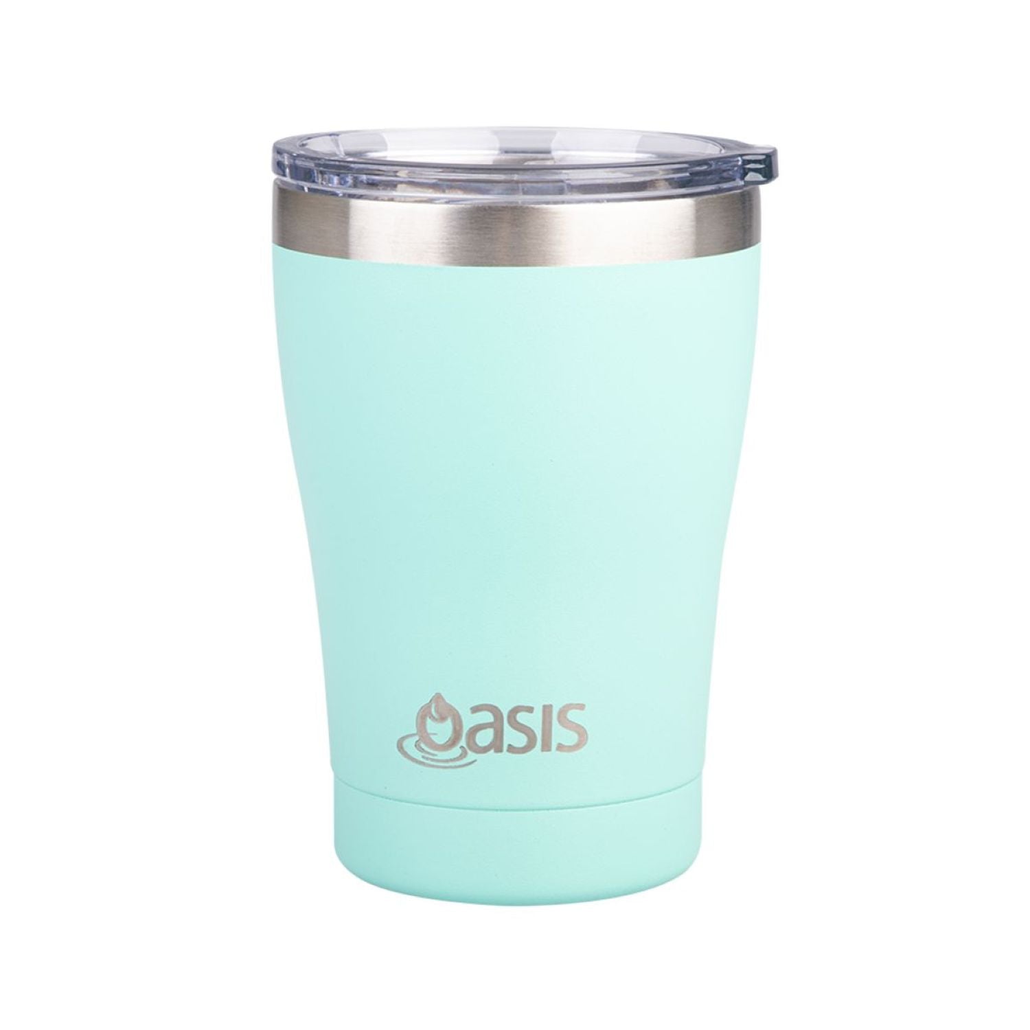 Oasis Stainless Steel Insulated Cup With Lid 350ML - Matte Mint