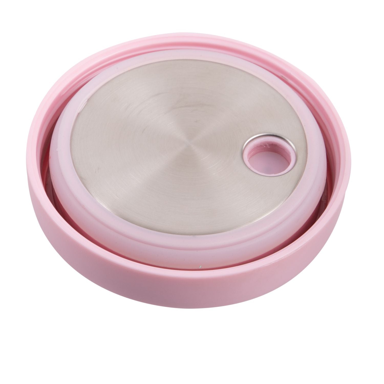 Oasis Stainless Steel Insulated Food Container with Handle 470ML - Carnation