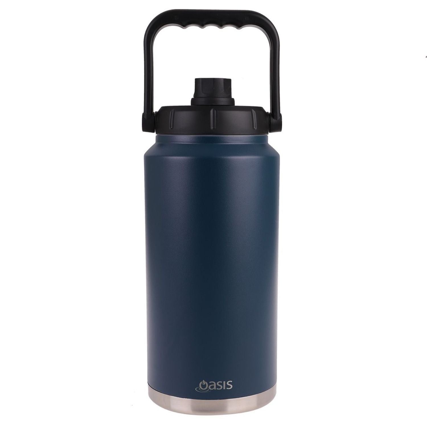 Oasis Stainless Steel Insulated Jug with Carry Handle 3.8L - Navy